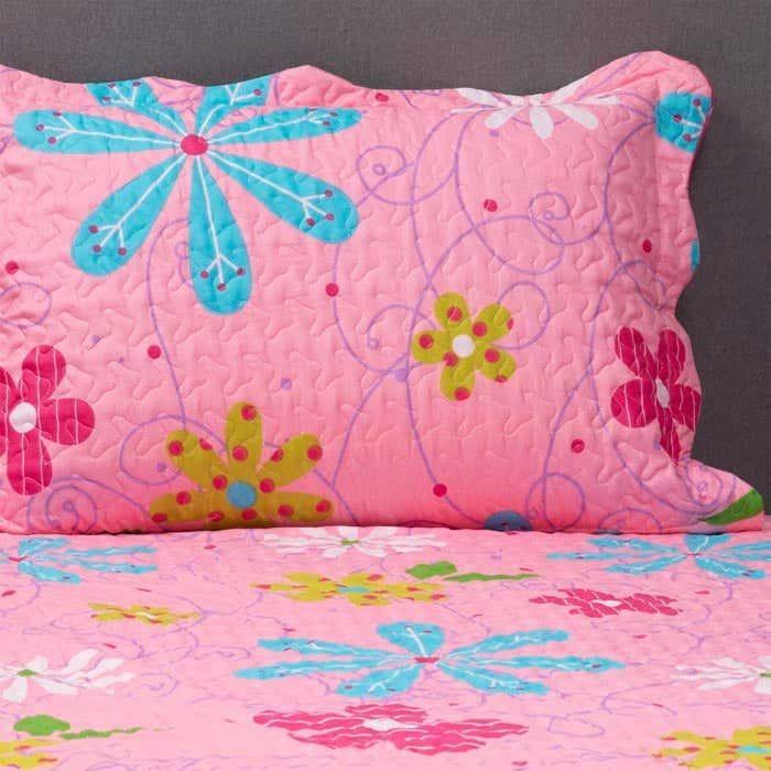 Cubrecama Quilt Estampado Ultrasonic 1.5P-1