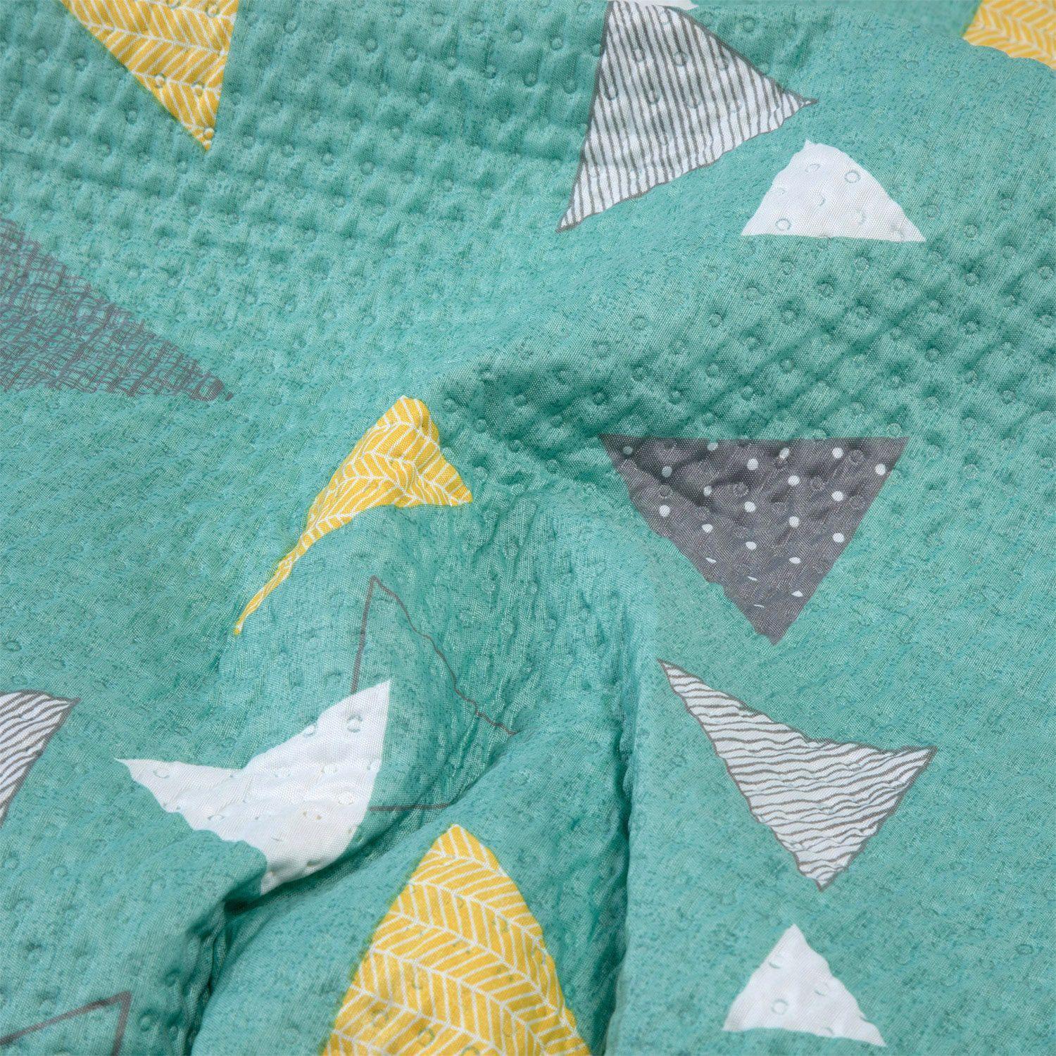 CUBRECAMA ESTAMPADO VERDE 1 PLAZA-1