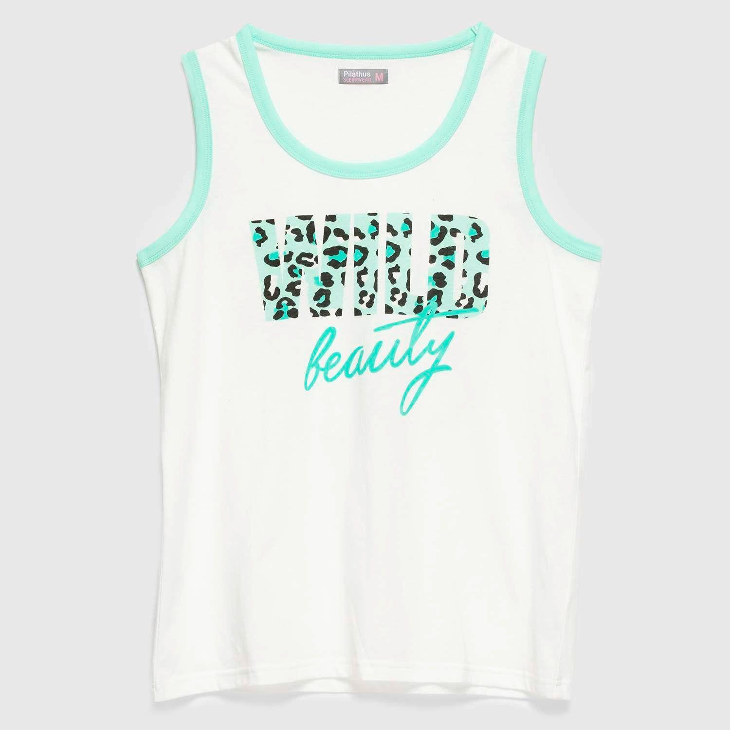 Pijama Mujer Estampado Largo Calipso-2