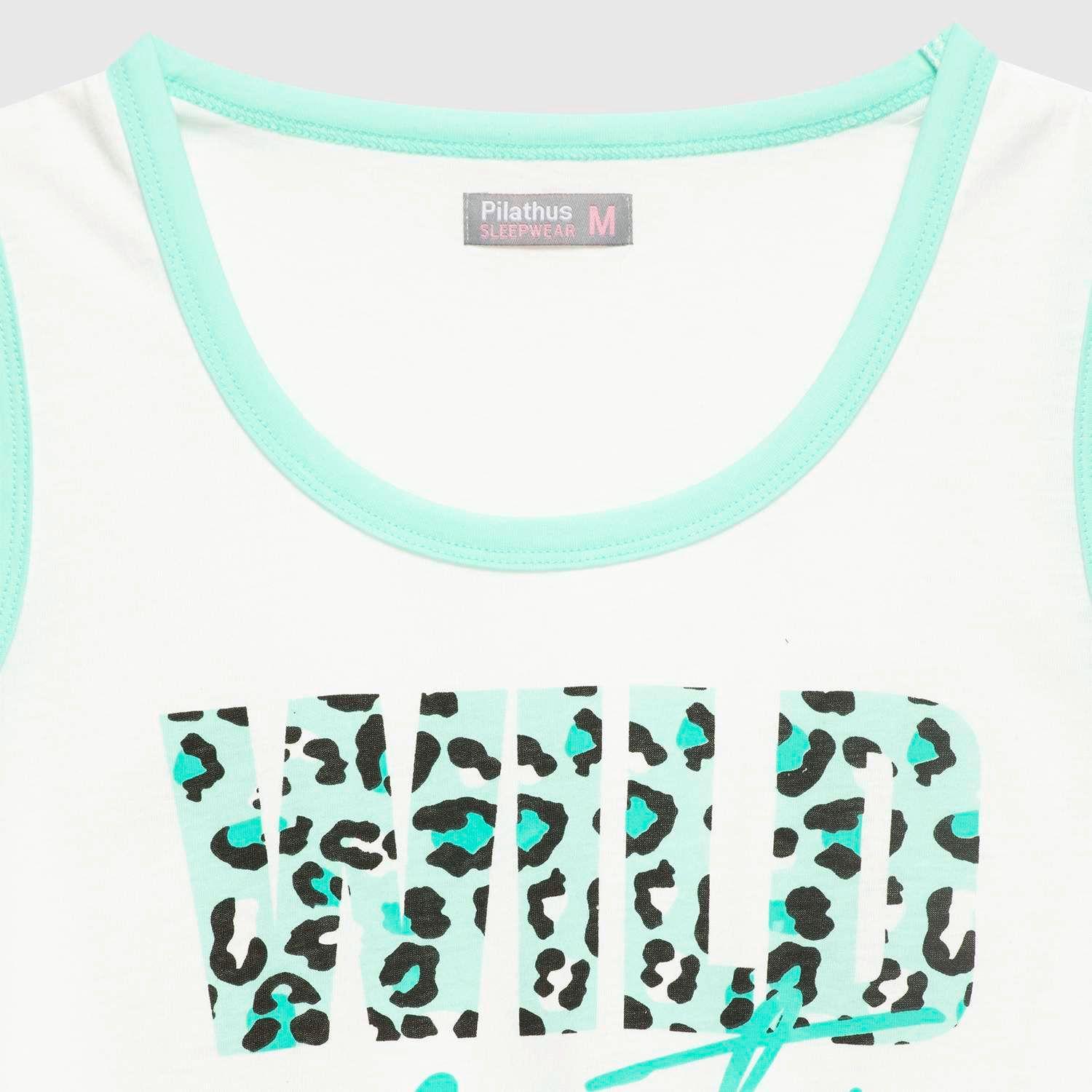 Pijama Mujer Estampado Largo Calipso-4