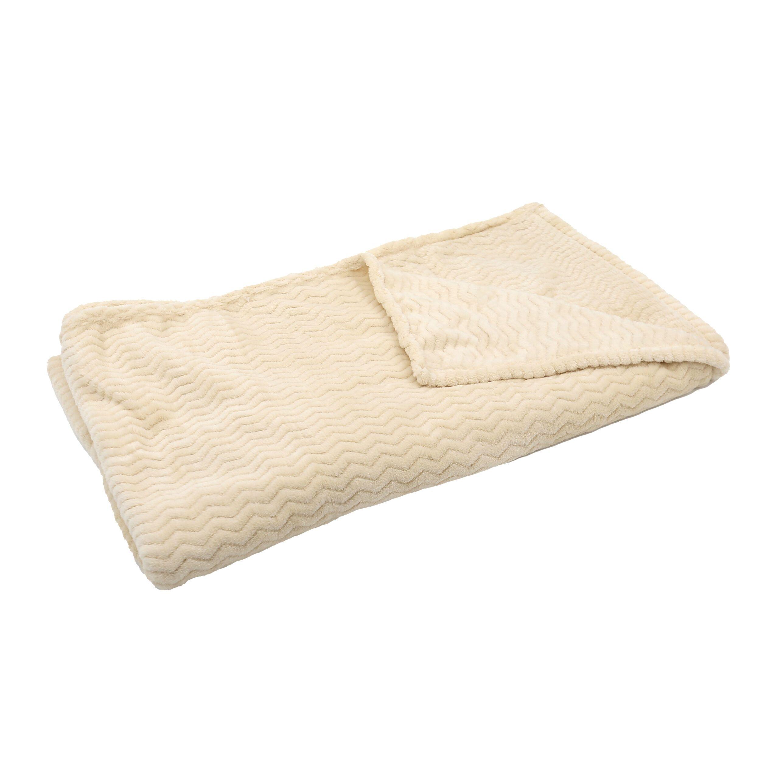 Manta Jaquard Zigzag 125 X 150 Cm-3