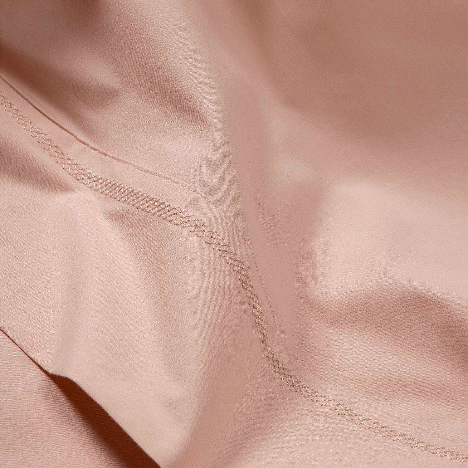 JUEGO DE SABANAS 100% ALGODÓN 200 HILOS ROSADO LISAS SUPER KING-3