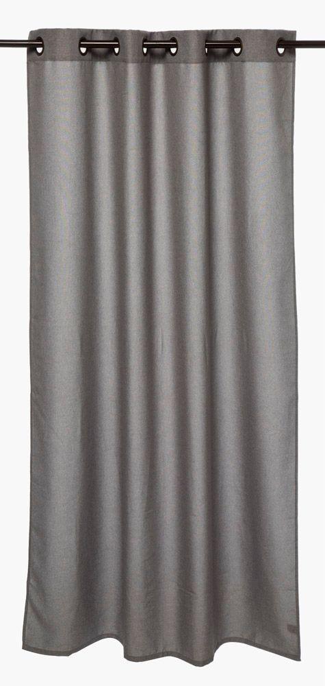 SET CORTINA TIPO LINO GRIS-0