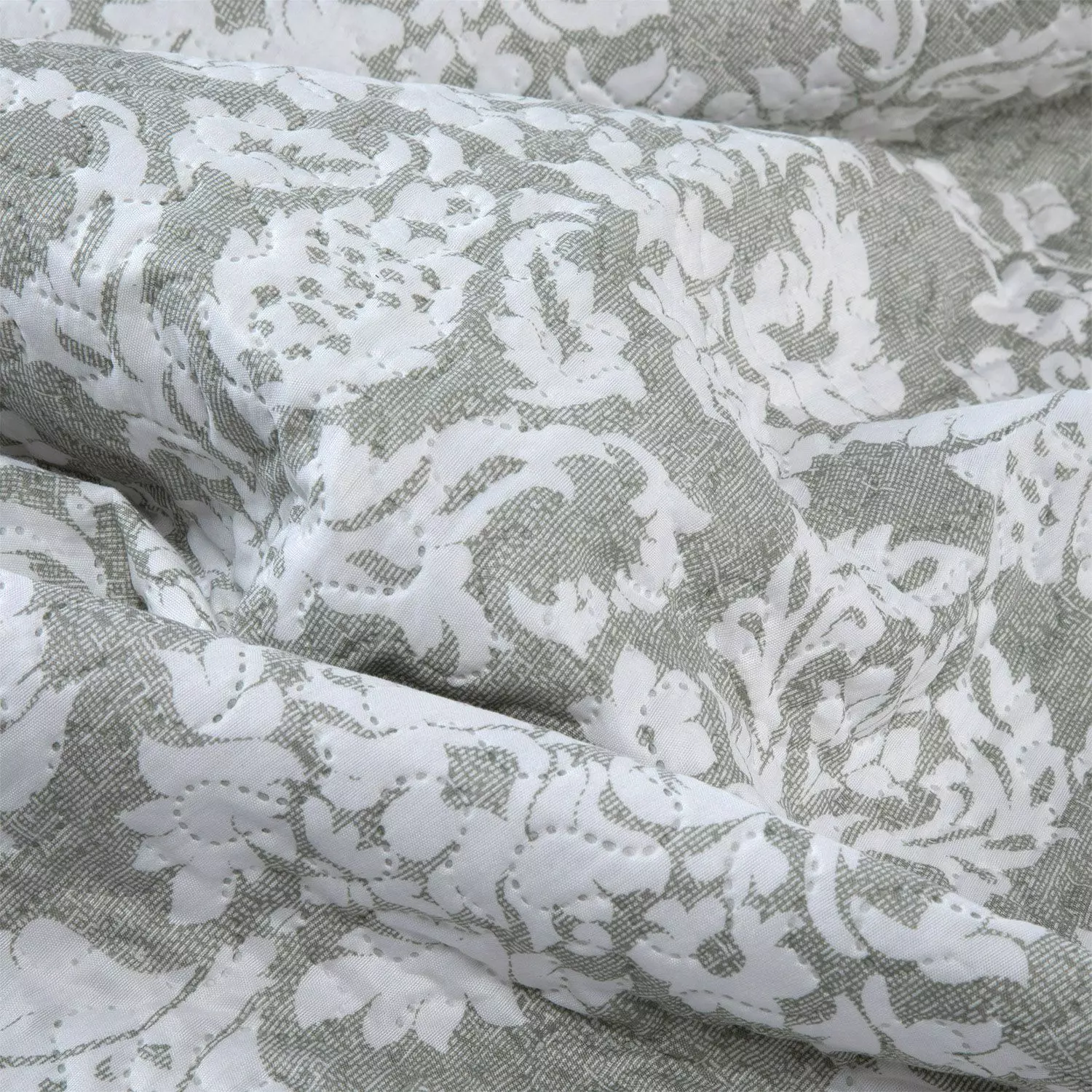 CUBRECAMA ESTAMPADO ULTRA 2 PLAZAS GRIS-2