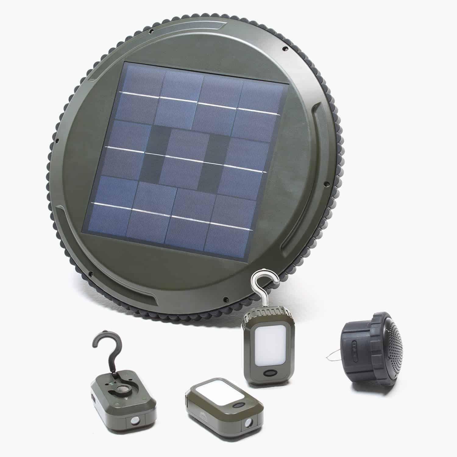 Foco Led Solar UFO para Campin-7