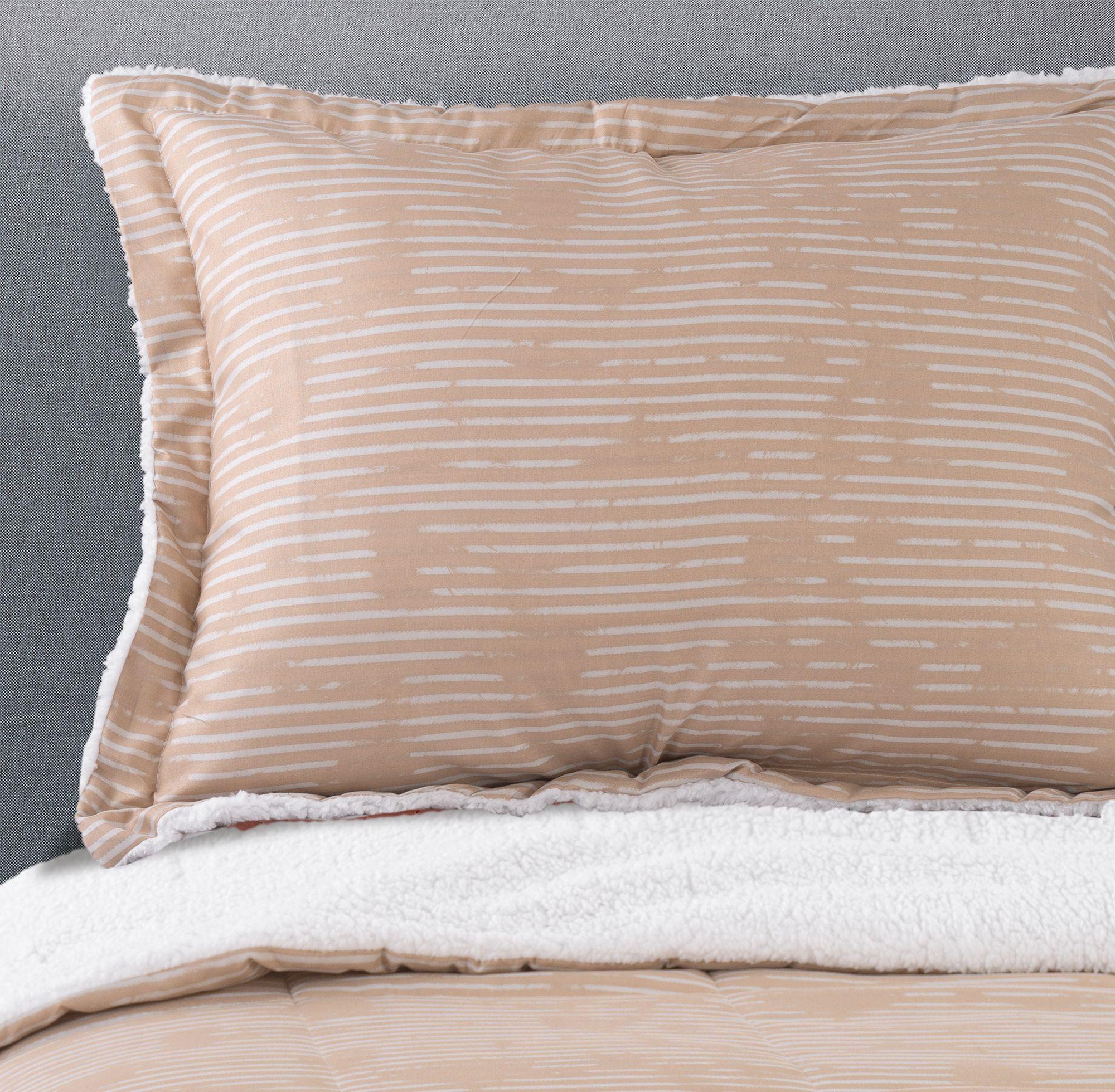 PLUMON ESTAMPADO CON SHERPA 1.5 PLAZA BEIGE-3