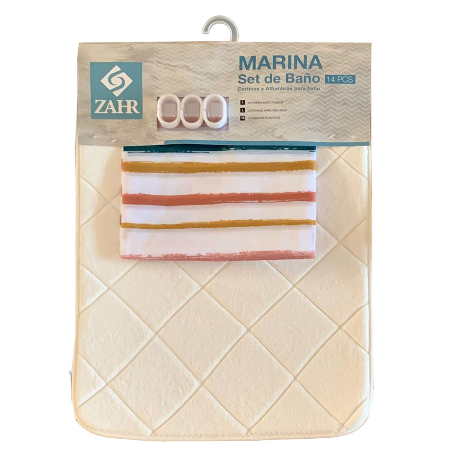 Juego de  Baño Piso + Cortina-2