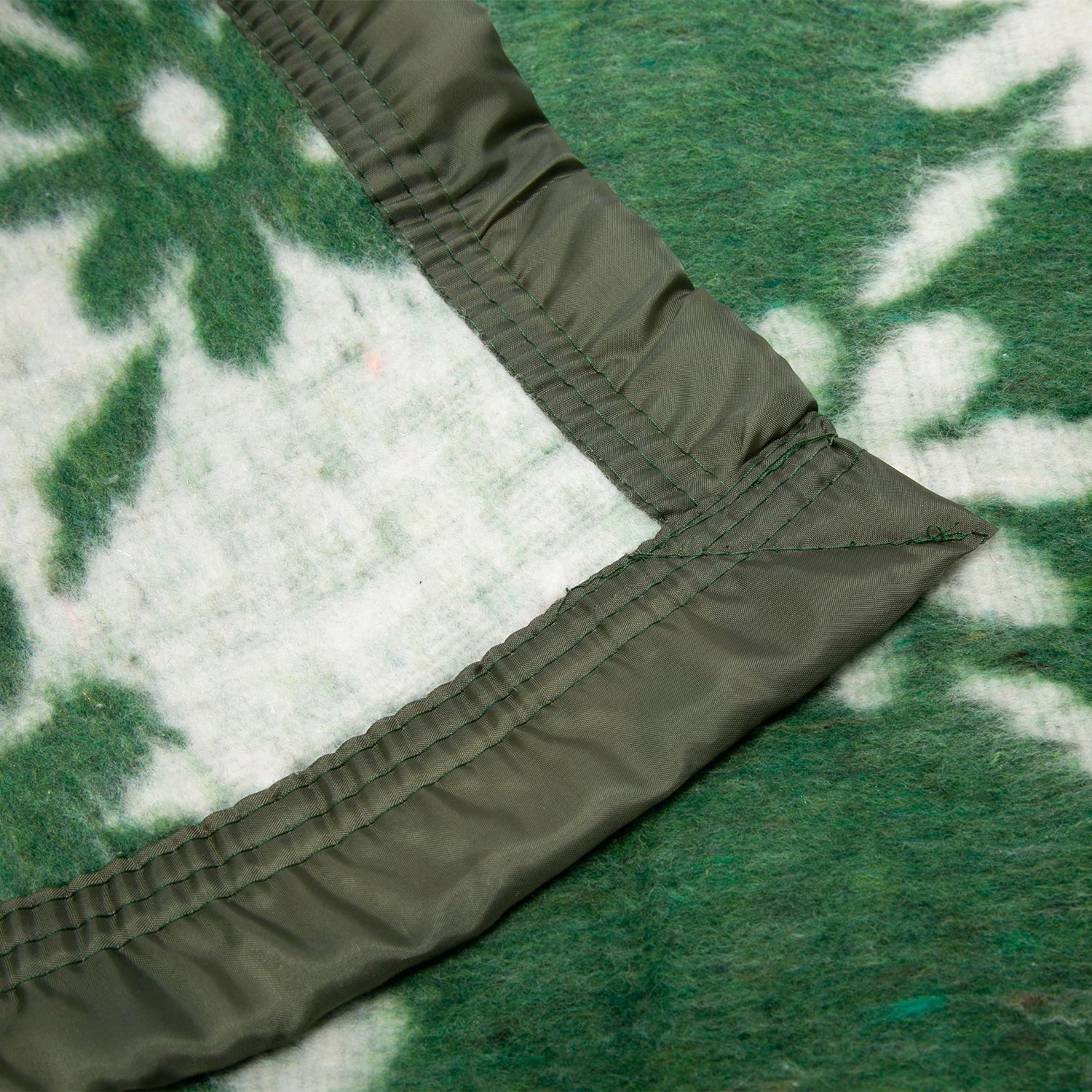 FRAZADA JAQUARD PUNTO VERDE 1P-2