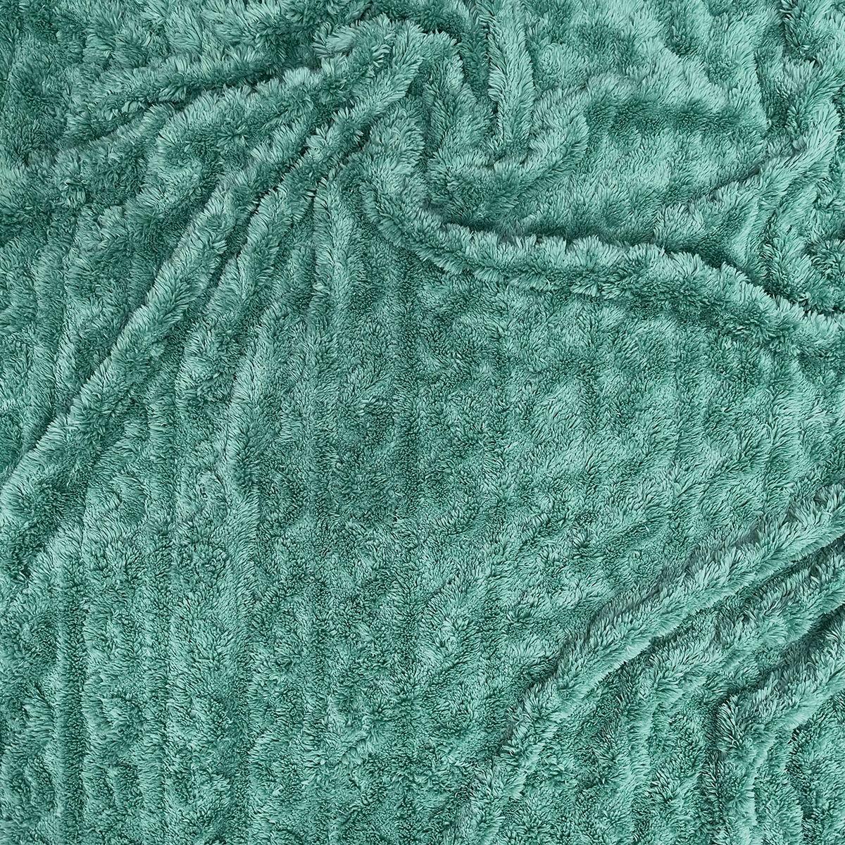 MANTA JACQUARD  SHERPA VERDE-3