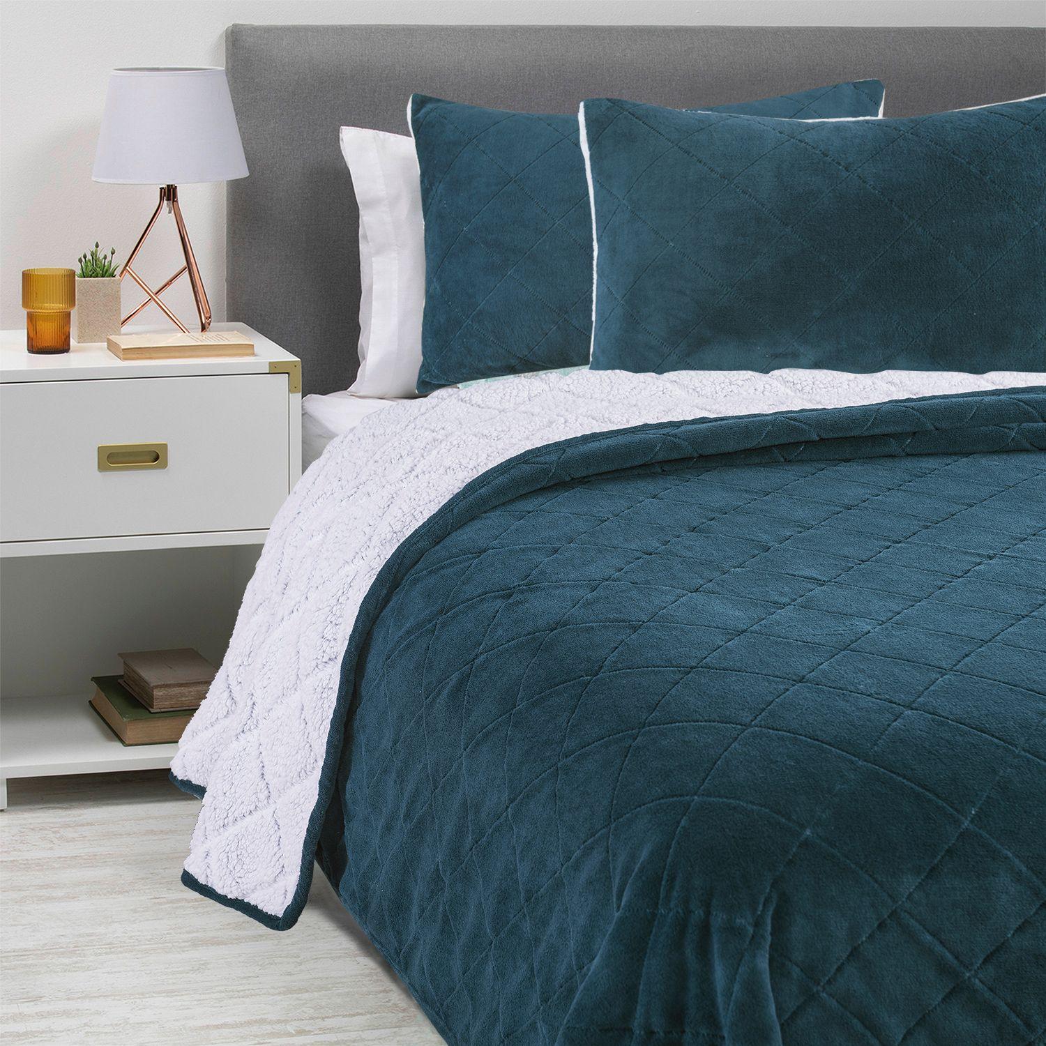 CUBRECAMA CORAL SHERPA KING AZUL-0