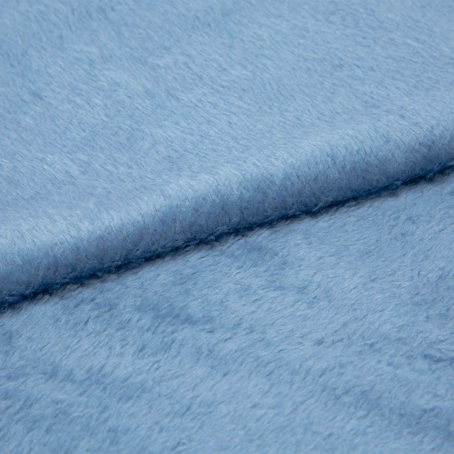 FRAZADA FLANNEL KING AZUL 2,5 PLAZAS-2