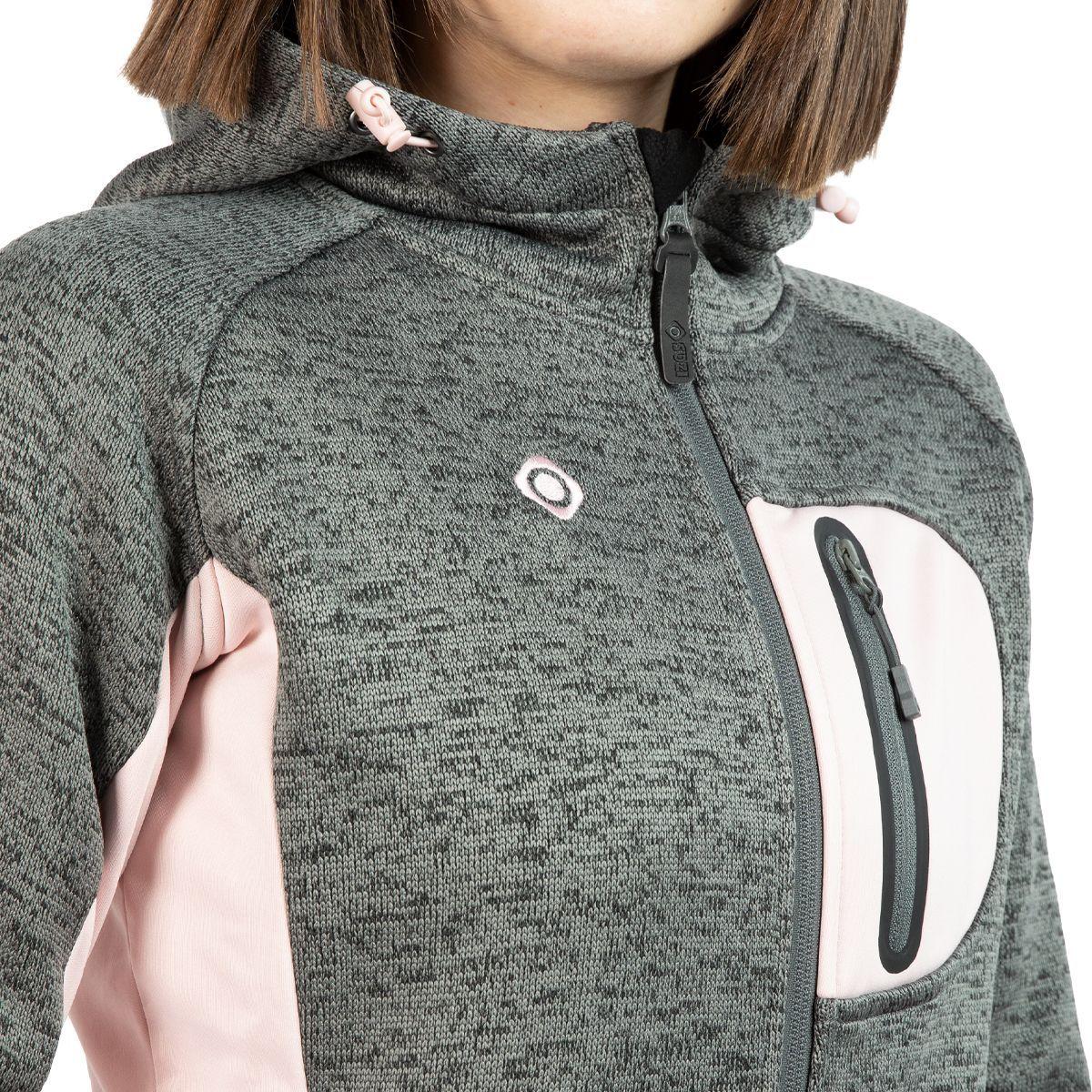 Chaqueta punto tejido térmico de mujer HUMBO-4