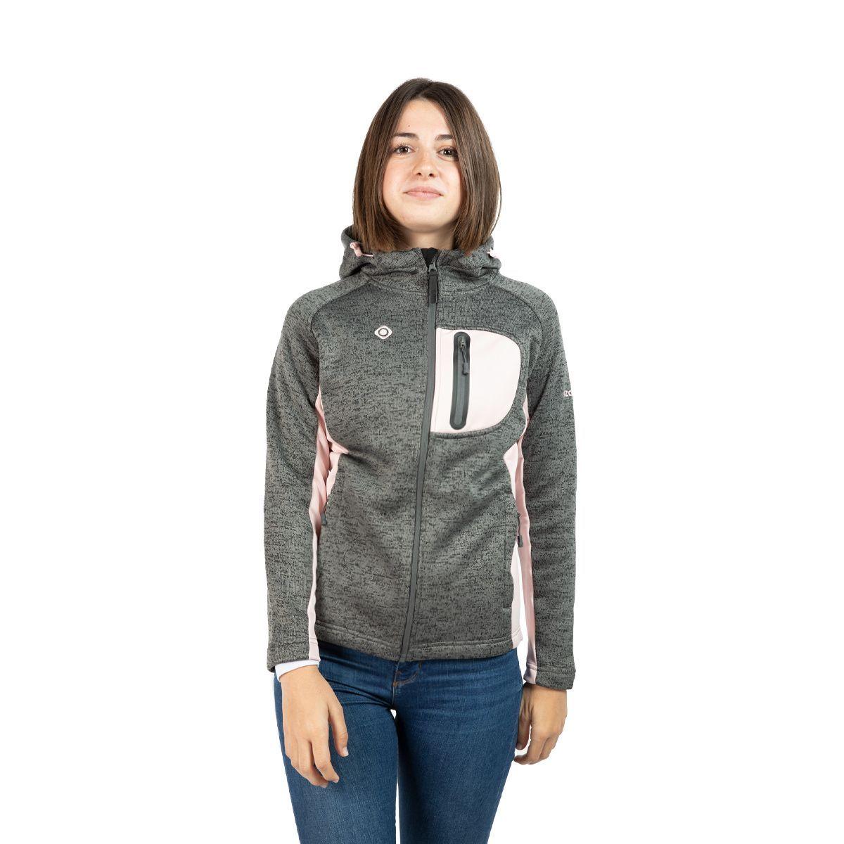 Chaqueta punto tejido térmico de mujer HUMBO-1