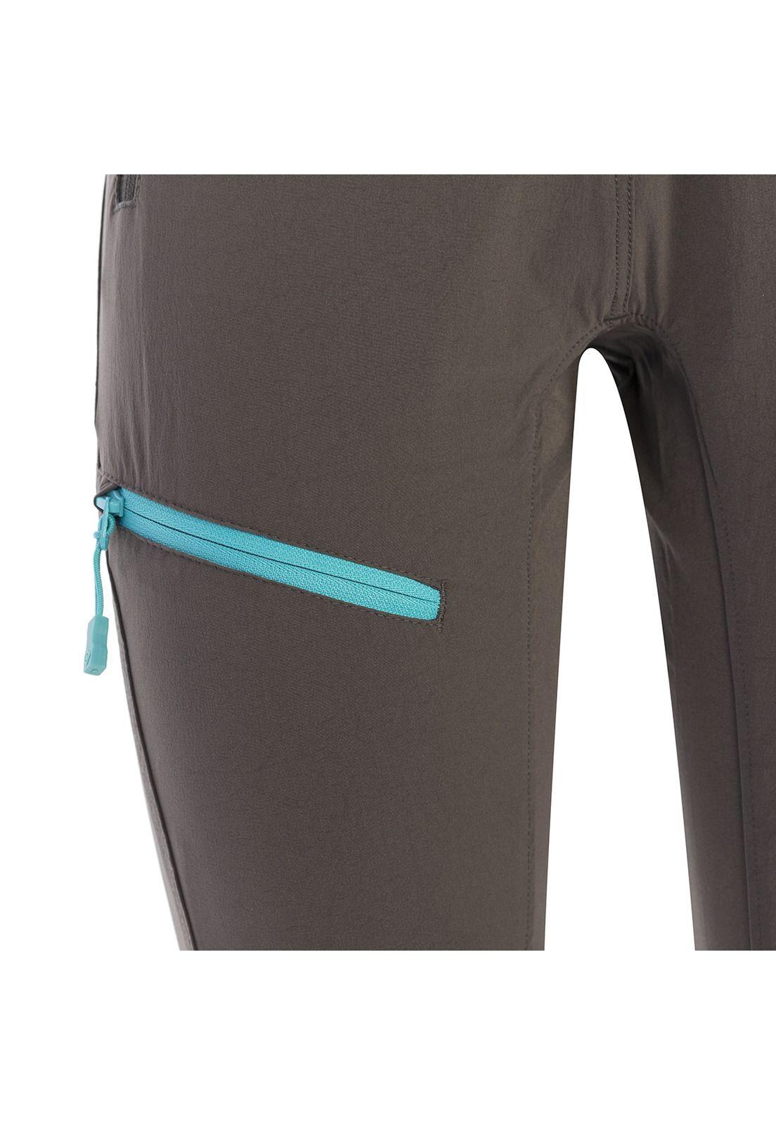 Pantalón Trekking Forata Para Mujer Turquesa-1