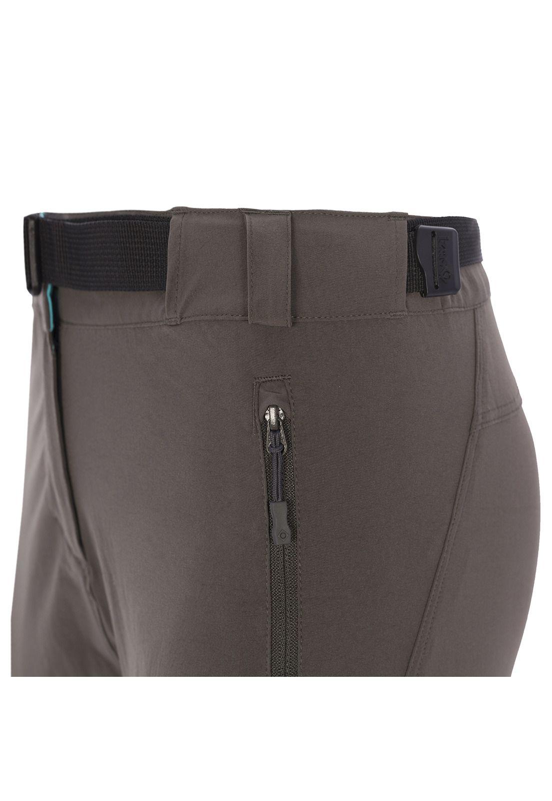 Pantalón Trekking Forata Para Mujer Turquesa-2