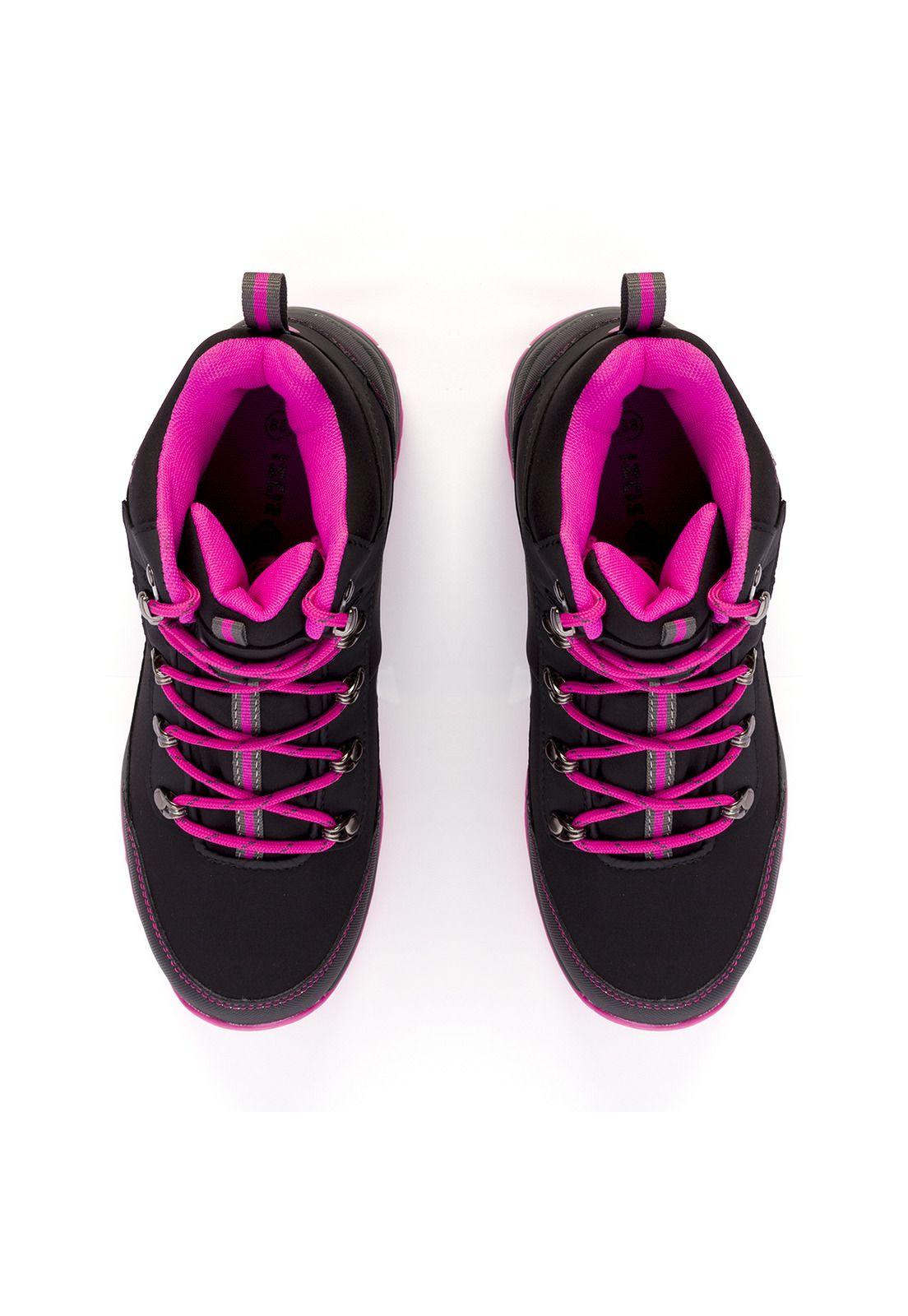 Botas De Montaña Lezat Para Mujer Negro-1