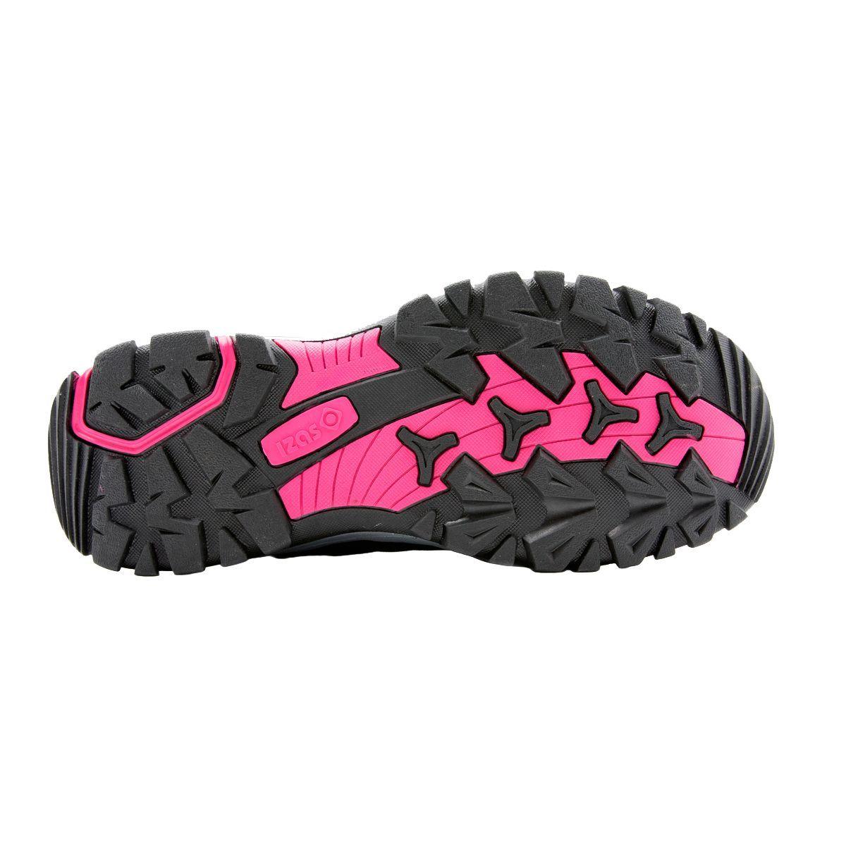 Zapatillas De Trekking Bald Para Mujer Negro/Fucsia-3