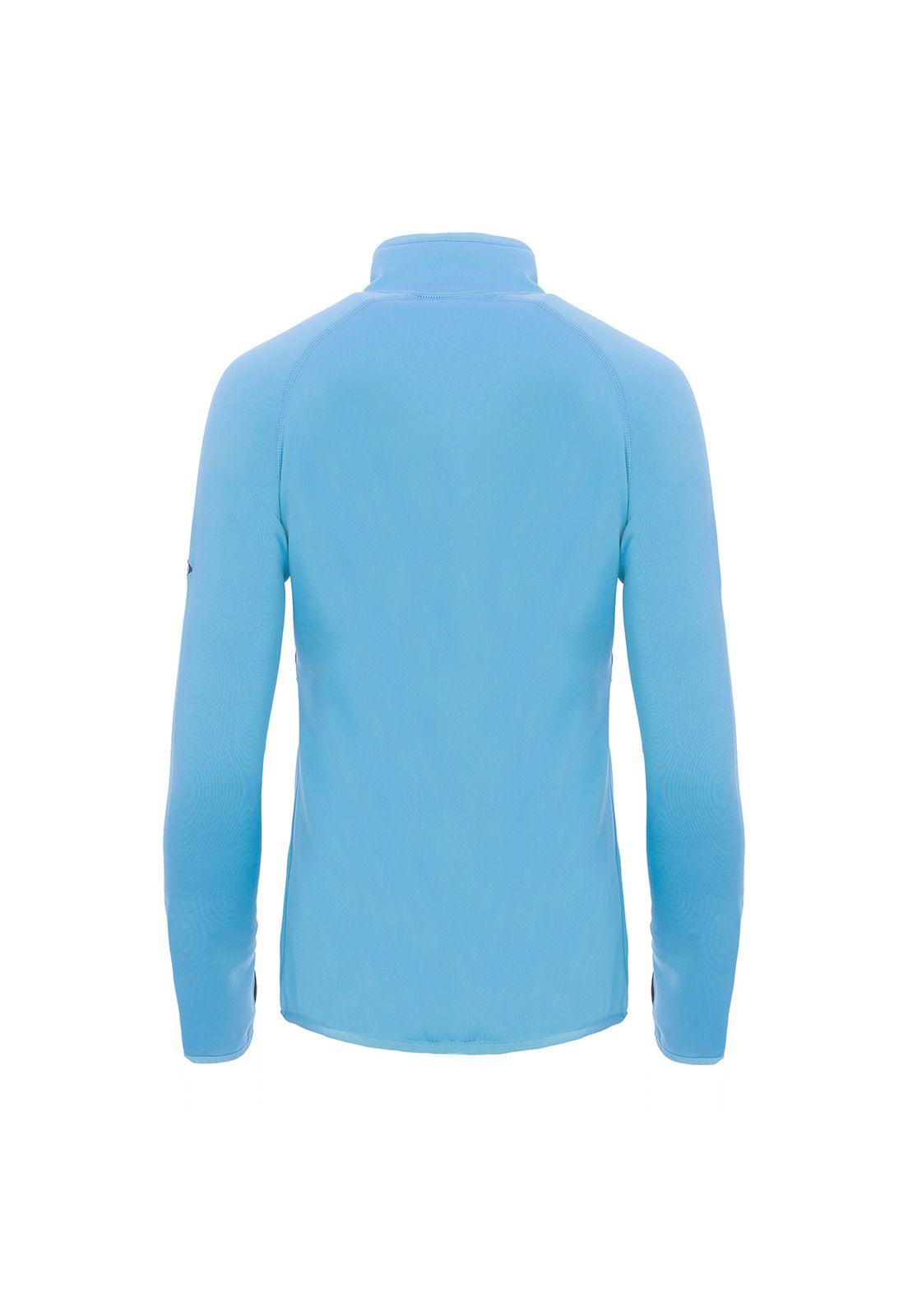 Chaqueta Forro Polar Somka Para Mujer Turquesa-1