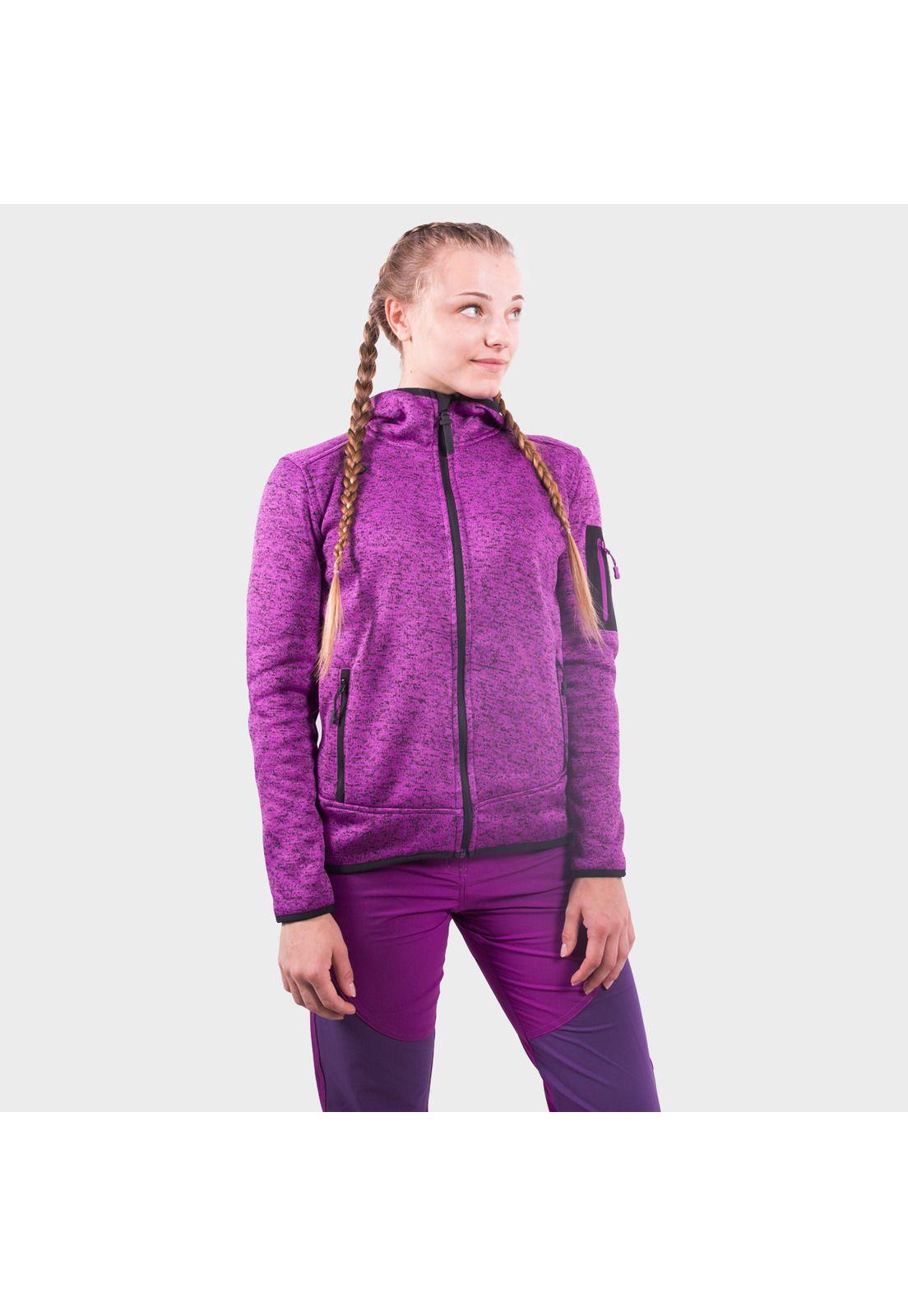 Chaqueta De Punto Lucania Para Mujer Morado-2