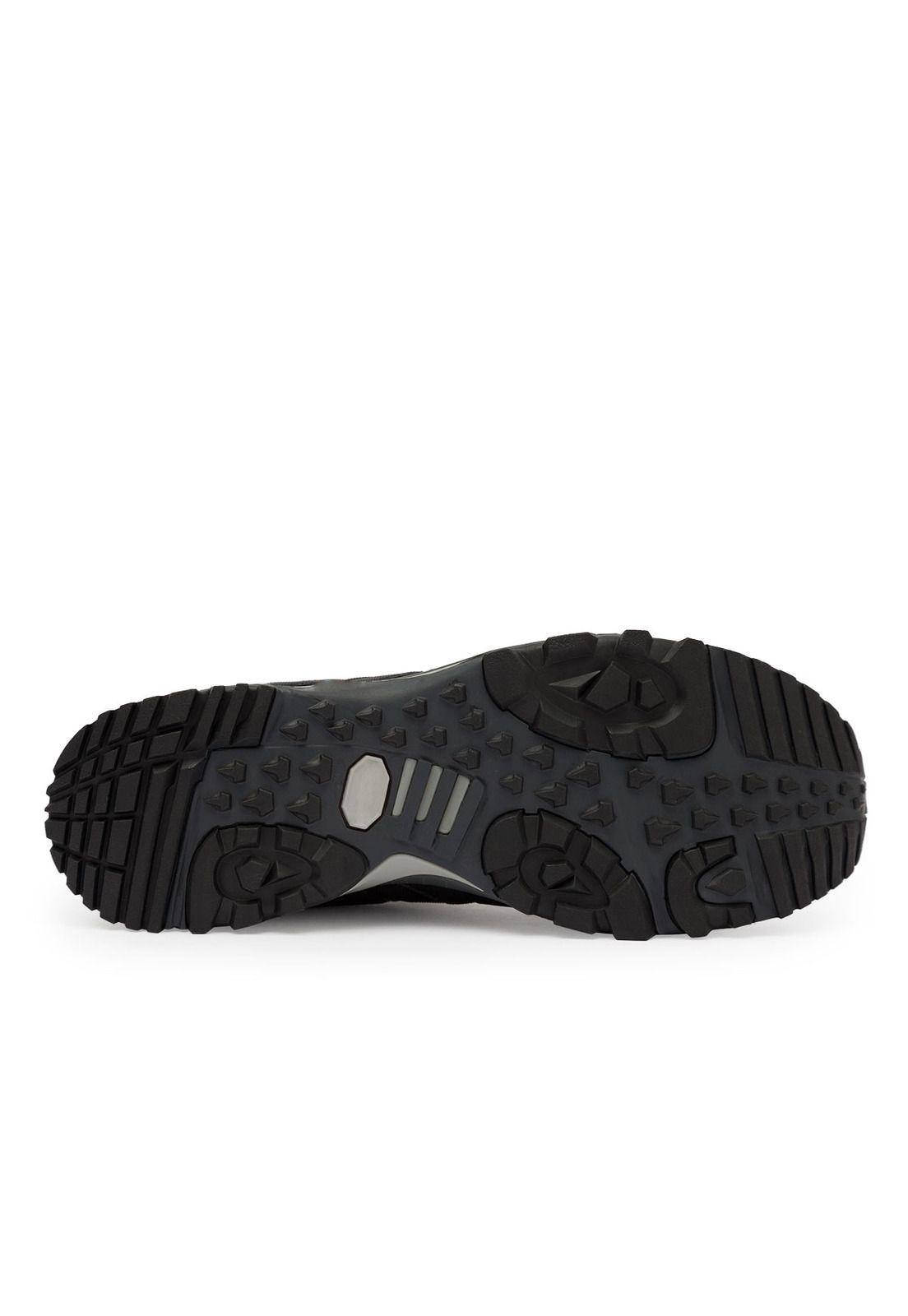 Zapatillas De Trekking Bald Para Hombre Negro-1