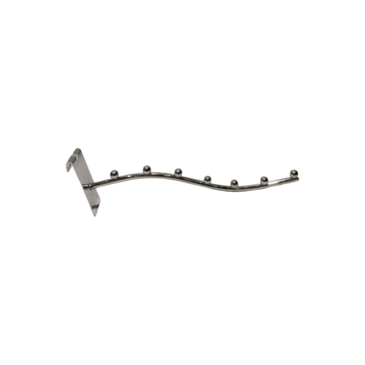 Pack 4 Ganchos tipo Cascada Metálicos para Malla 30cm-0