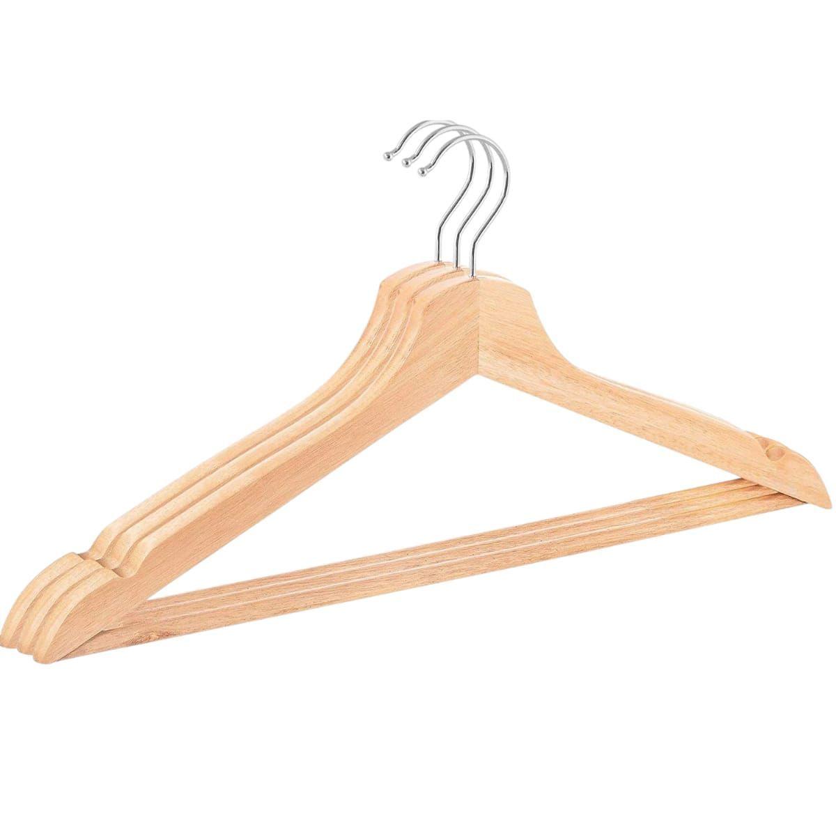 Set 6 Colgadores de Madera para Ropa  32cm-2