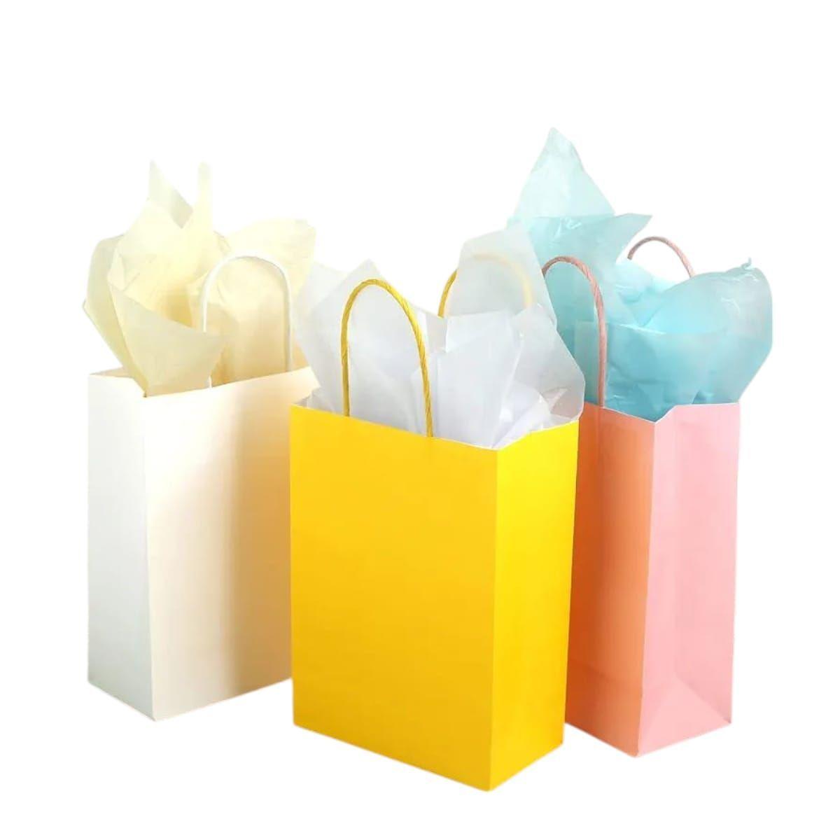 Pack 12 Bolsas de Regalo Plus Multicolores 42x31cm-0