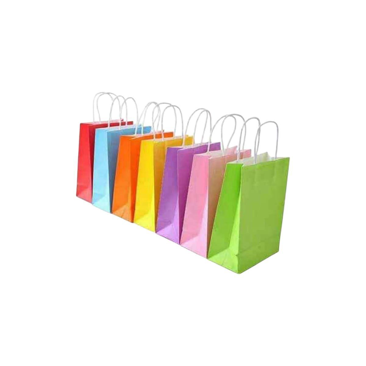 Pack 12 Bolsas de Regalo Plus Multicolores 42x31cm-3