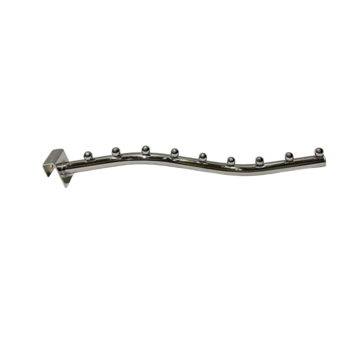 Pack 4 Ganchos Cascada de 9 Puntos para Barra 40cm 9mm -0