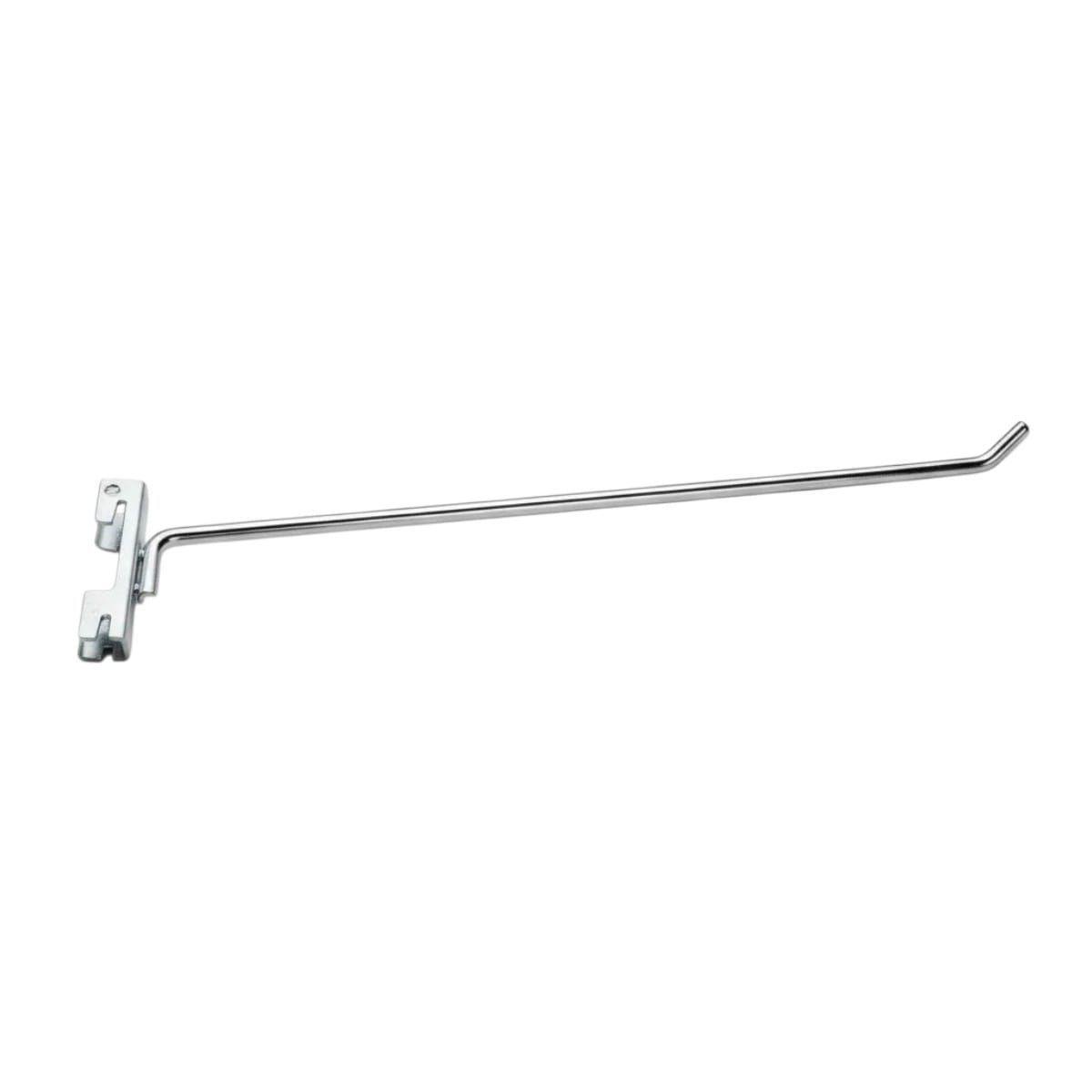 Pack 20 Ganchos Cromado Para Riel 25 Cm-0