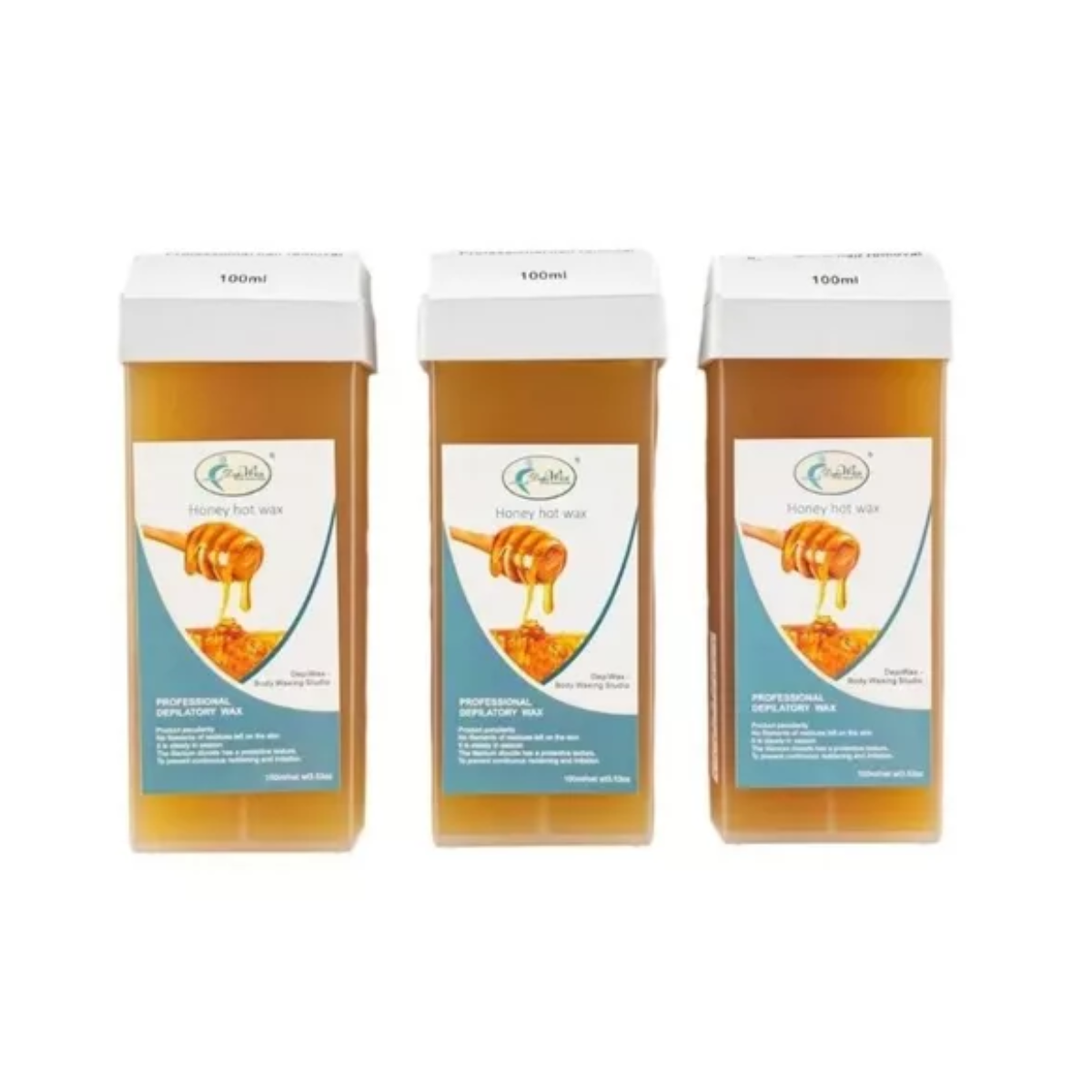 Pack 10und Cera Roll-on Max Care 100g Miel Repuesto Gms-2