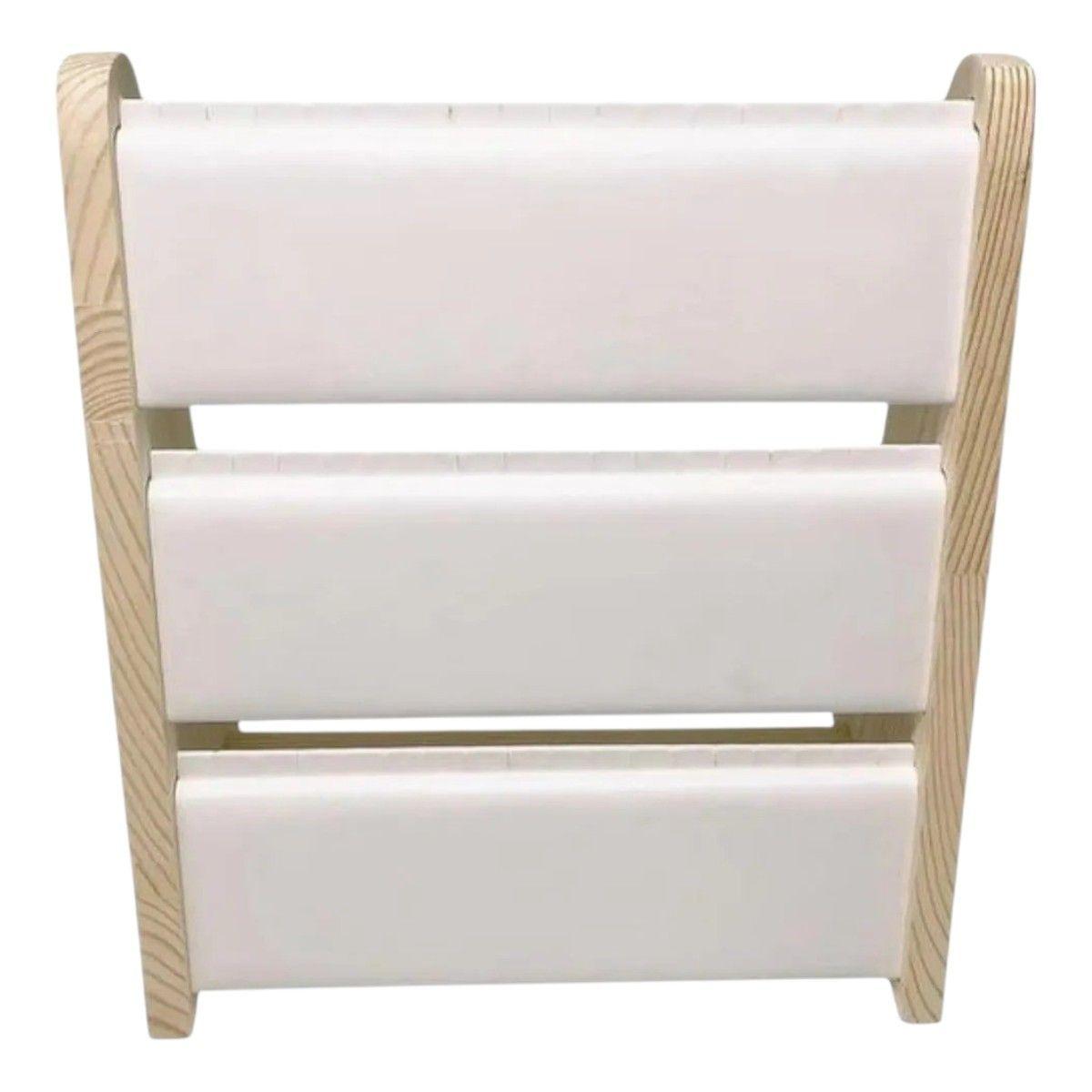 Pack 2 Lujosos Exhibidores Blancos Para Joyas-1