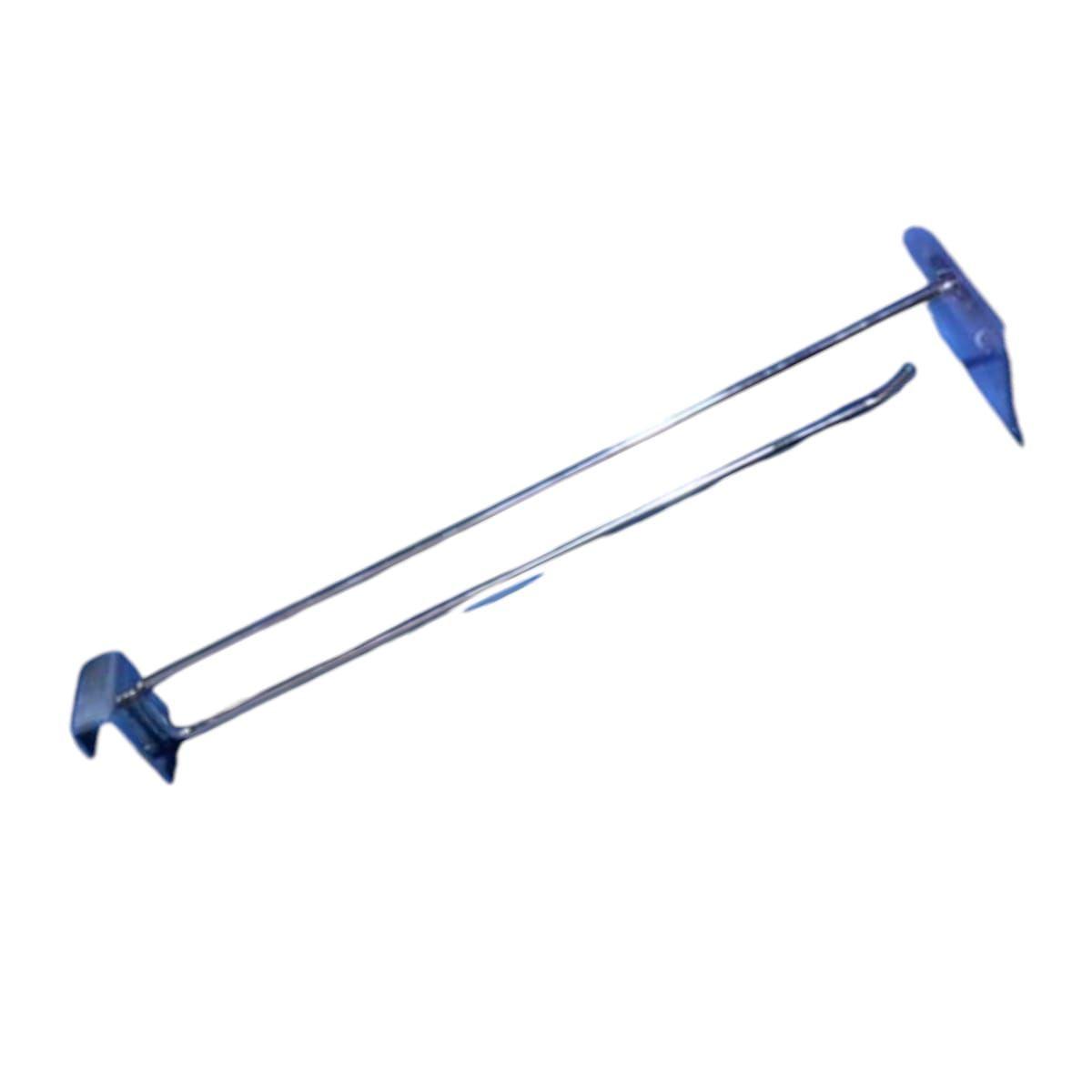 Pack 20 Ganchos Doble de Metal para Barra 35cm -3