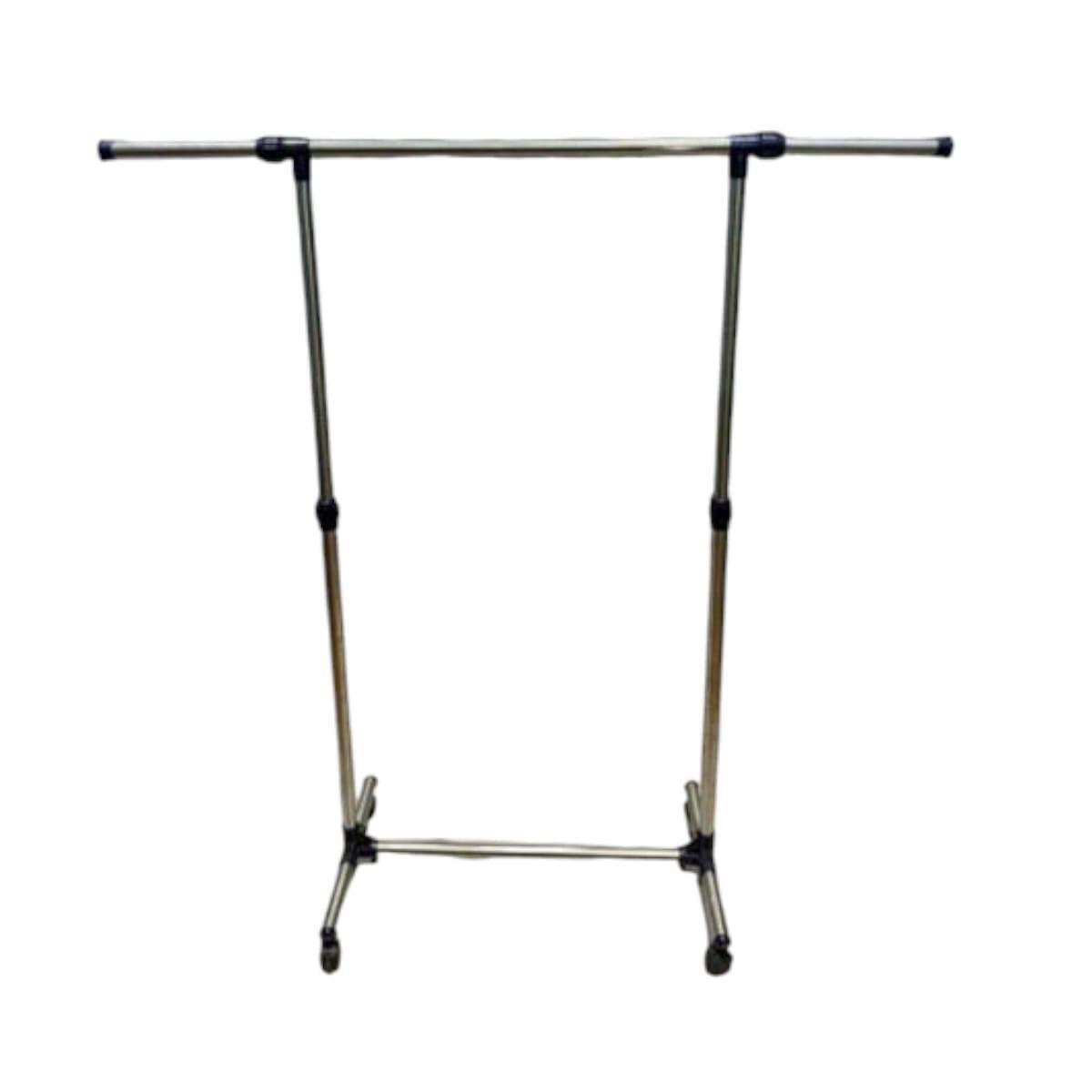 Perchero Extensible de Acero Inoxidable con Ruedas-2