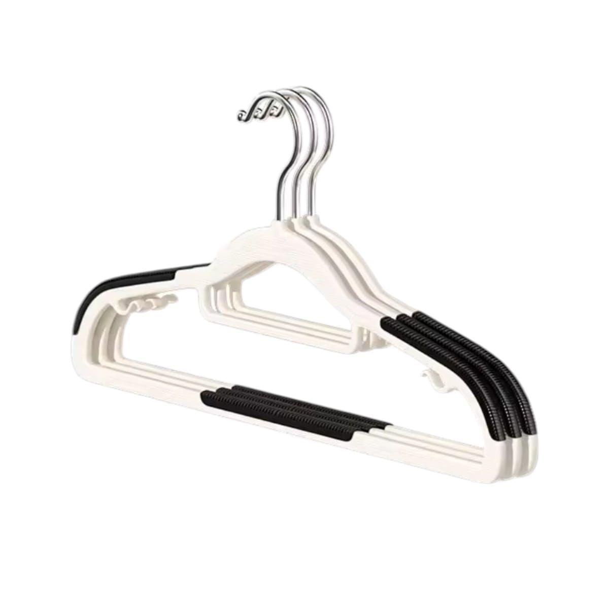 Kit 6 Perchas Plásticas Premium para Ropa 42cm-1