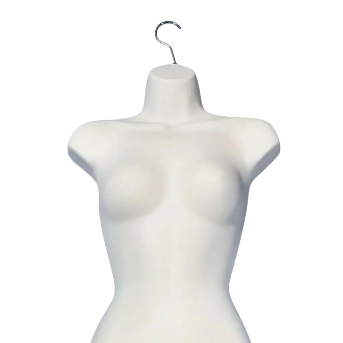 Maniqui Torso Exhibidor Blanco-1