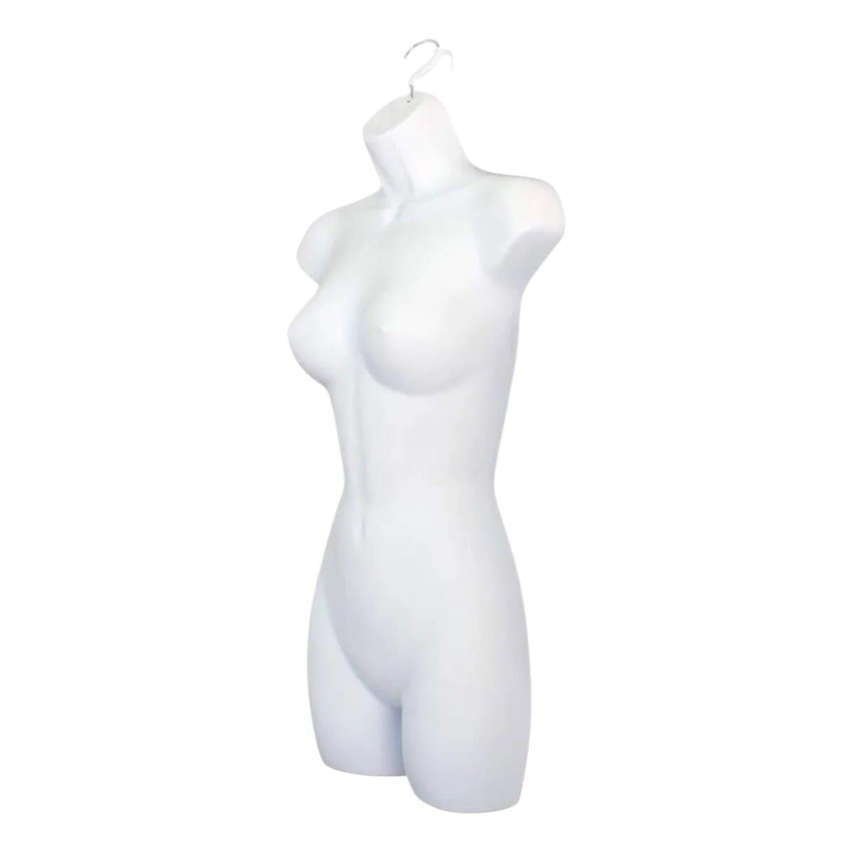 Maniqui Torso Exhibidor Blanco-2