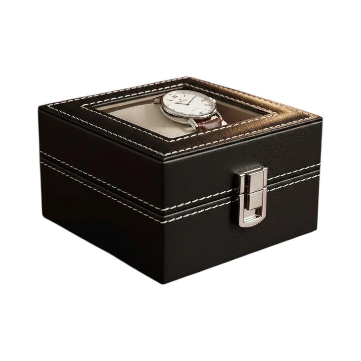 Estuche Para Reloj Individual Con Visor 10cm-1