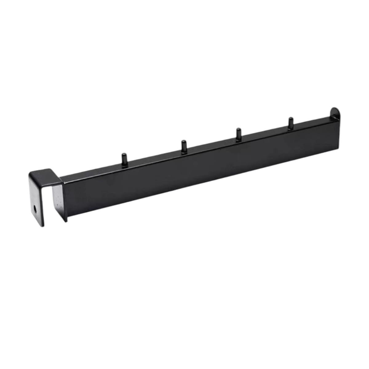 Set 4 Soporte para Perchero Z TZ Negro 30cm-0