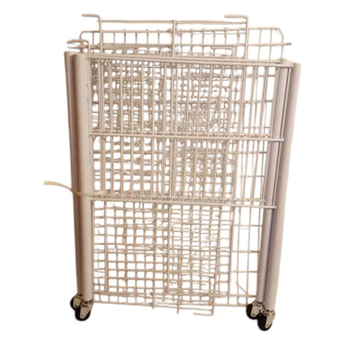 Canasta Exhibidora Metálica con Ruedas Gms-2