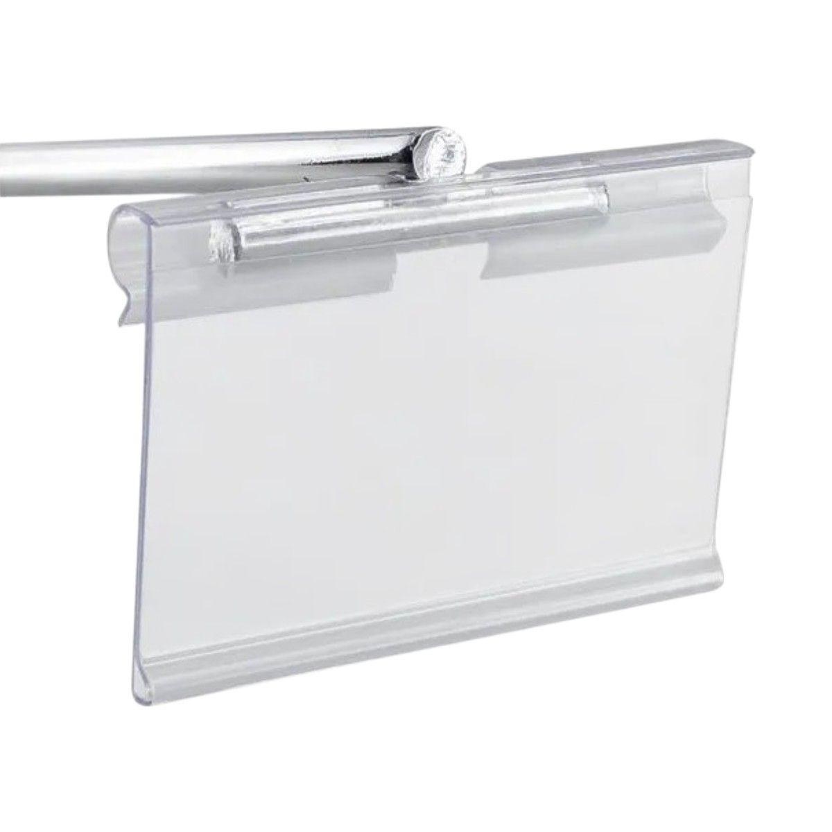 Set 20 Ganchos Doble Con Portaprecio 20cm-2
