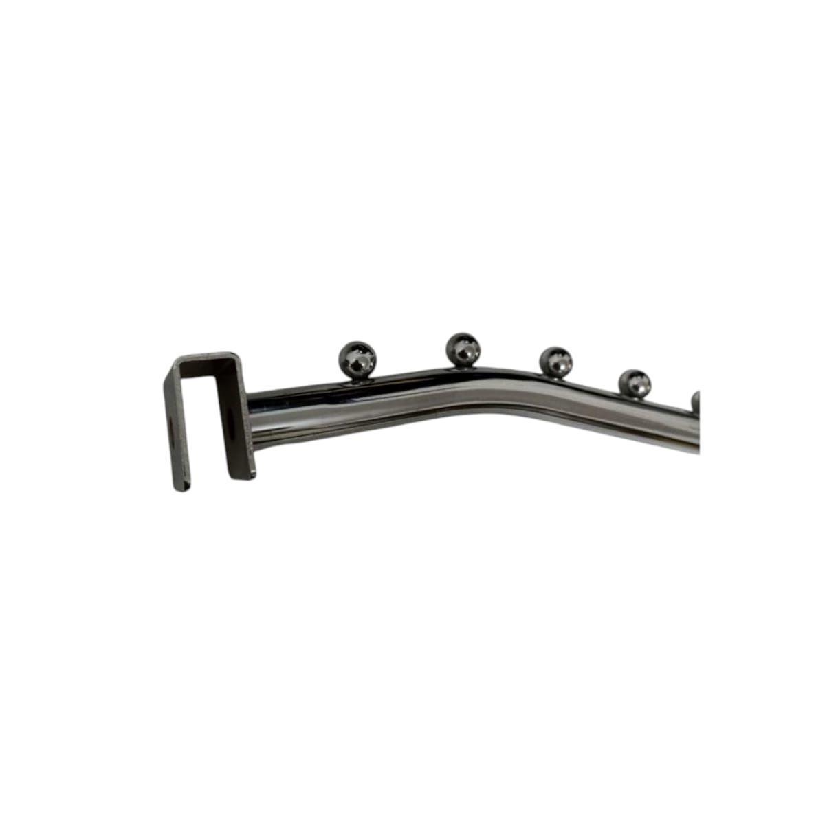 Pack 4 Ganchos Soporte de 9 Puntos para Barra 35cm-1