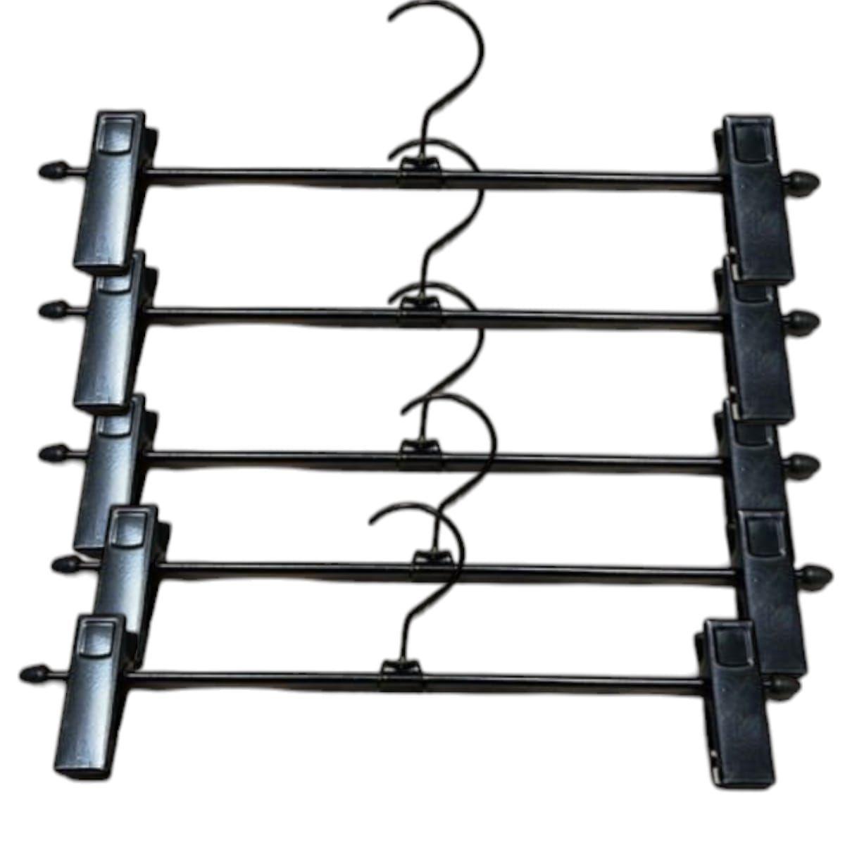 Set 10 Ganchos Colgador de Metal para Pantalones-2