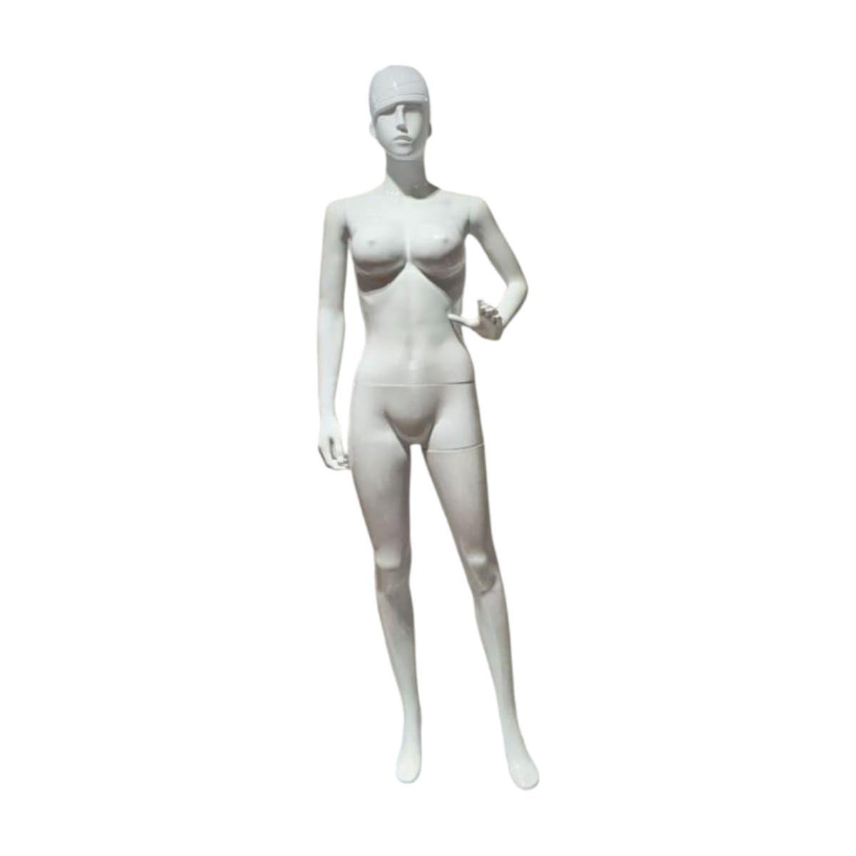 Maniqui Femenino Blanco Cuerpo Completo-0