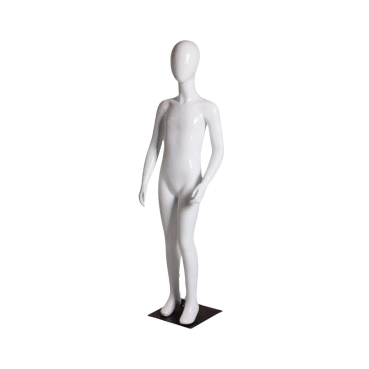 Maniqui de Niño Blanco 125cm-0