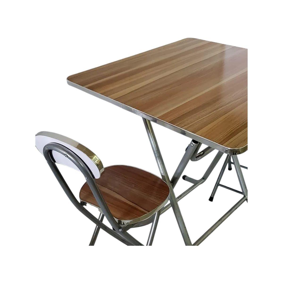 Mesa Plegable Multifuncional 90x90cm-2
