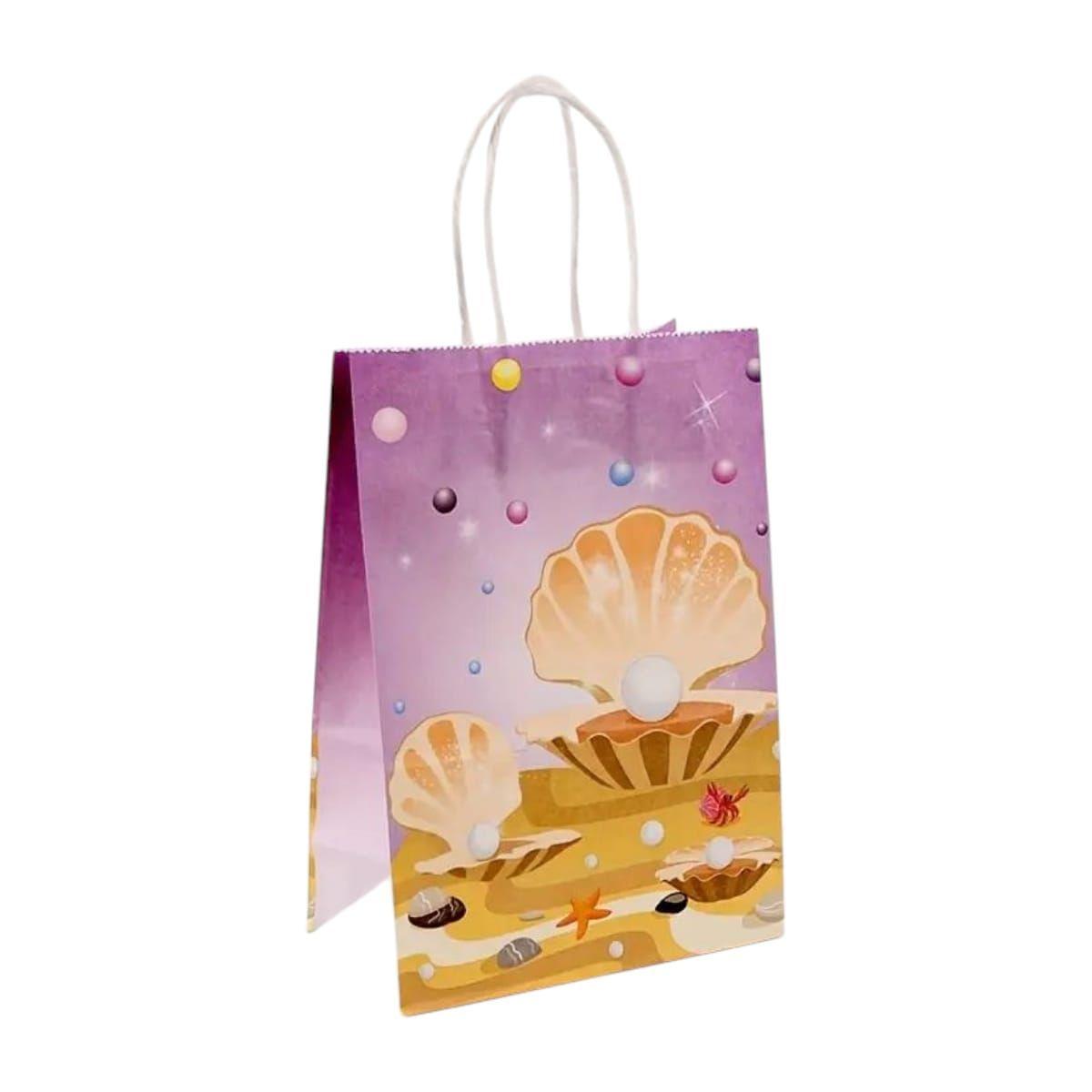 Pack 12 Bolsas de Regalo Tematica de Mar 27x 21cm-2