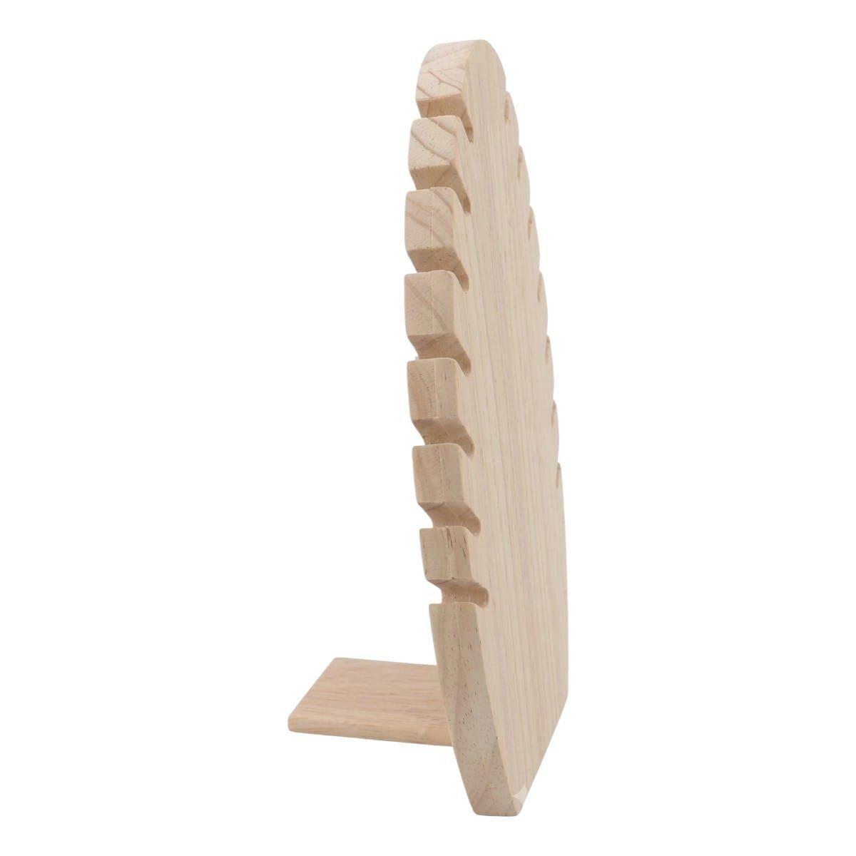 Exhibidor Artesanal Con Estilo De Palma 33x19 Cm-2