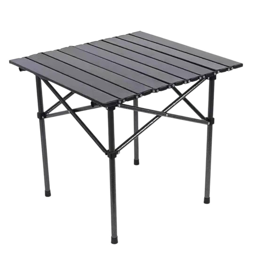 Mesa de Camping Plegable Resistente y Ligera 51x53-1