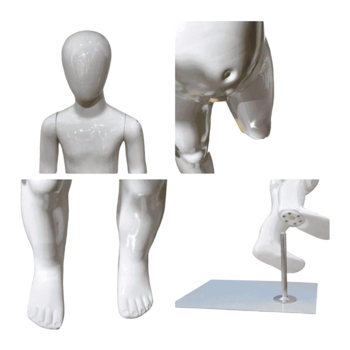 Maniqui de Niño Blanco 140 cm-2